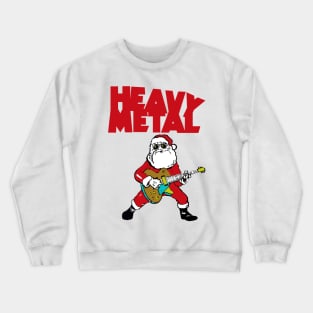 Metal Christmas Crewneck Sweatshirt